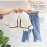 Lace Collar Small Fragrance Long Sleeve Suit